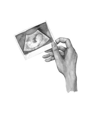 Baby på vej - Plakat